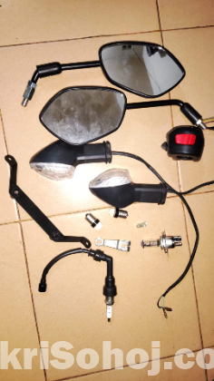 Gixxer monotone parts